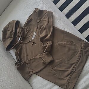 Khaki Green Helmut Lang Hoodie